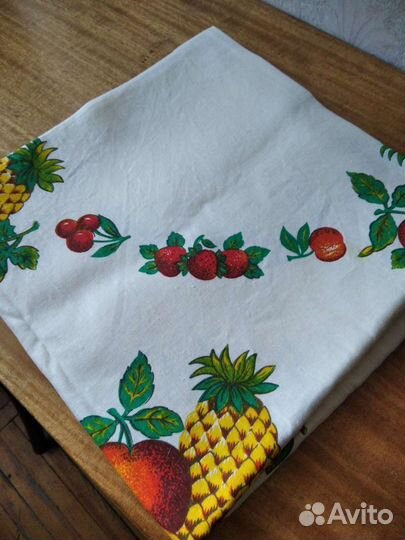 Скатерть лен СССР