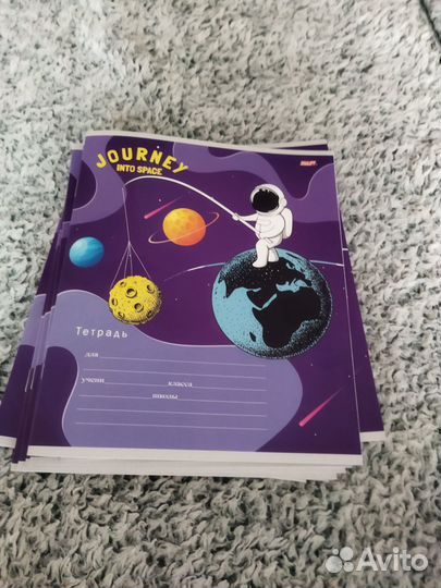 Тетради в косую линию 24шт