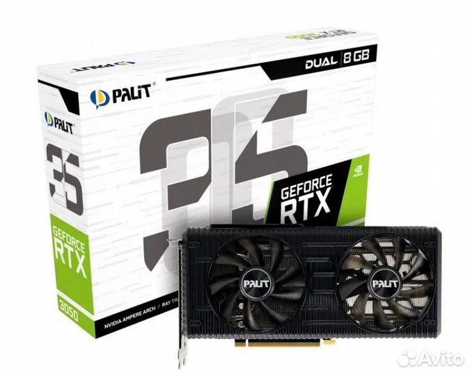 Видеокарта Palit nvidia GeForce RTX 3050