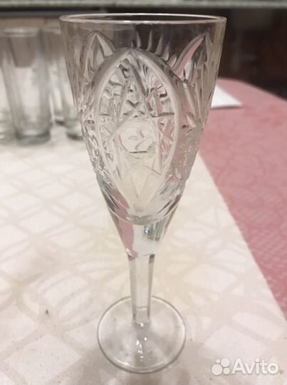 Фужер хрустальный СССР