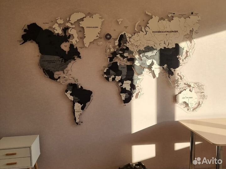 Деревянная карта