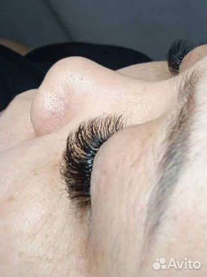 Наращивание ресниц на дому