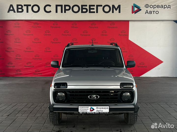 LADA 4x4 (Нива) 1.7 МТ, 2020, 64 504 км