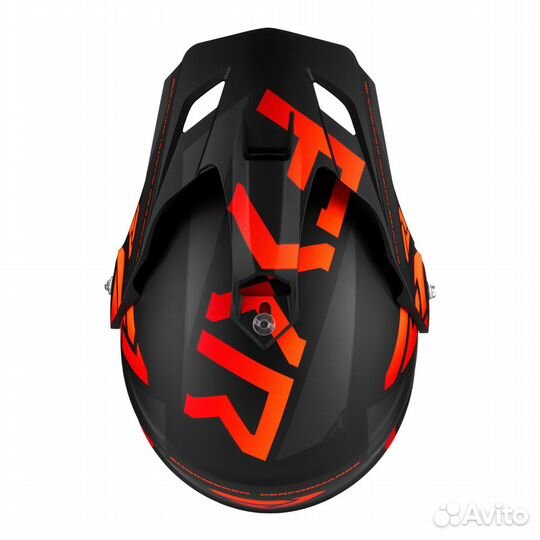 Шлем с подогревом FXR torque X team black/orange