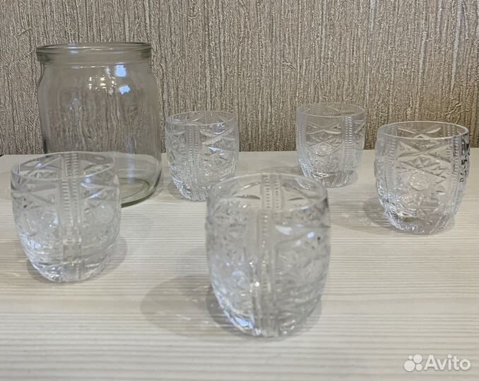 Фужеры стаканчики стопки рюмки из СССР