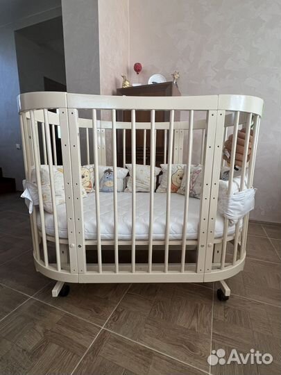 Кровать круглая паулина 8в1 можга