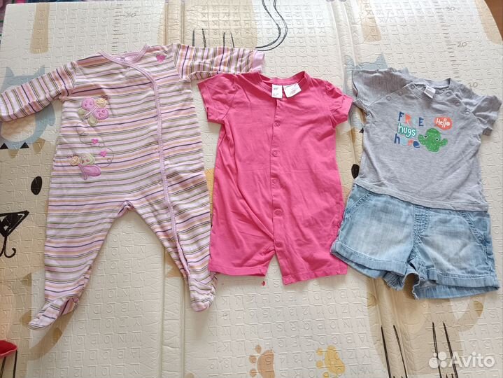 Пакет вещей для девочки 6 мес - 1 год