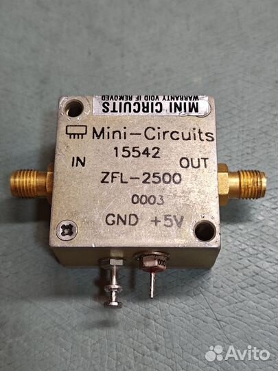 Усилитель Mini Circuits ZFL-2500. 500-2500 мГц