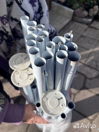 Тент-шатер садовый 2*2*2