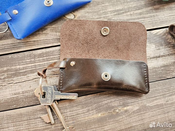 Ключница кожаная ручной работы