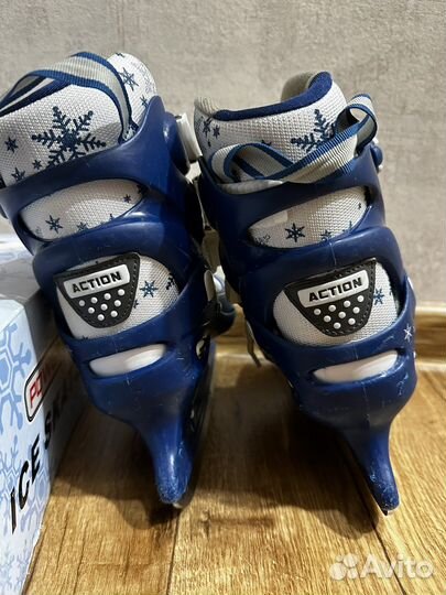 Коньки раздвижные детские