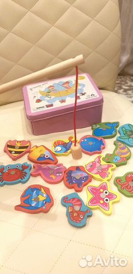 Магнитная рыбалка для малышей