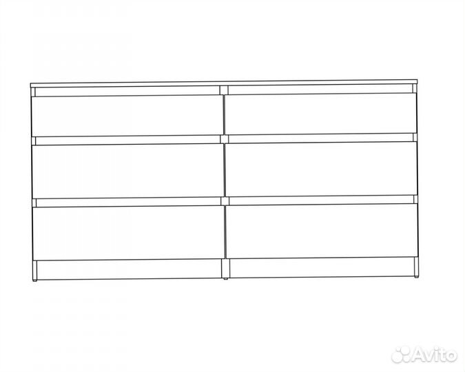 Комод Кастор IKEA