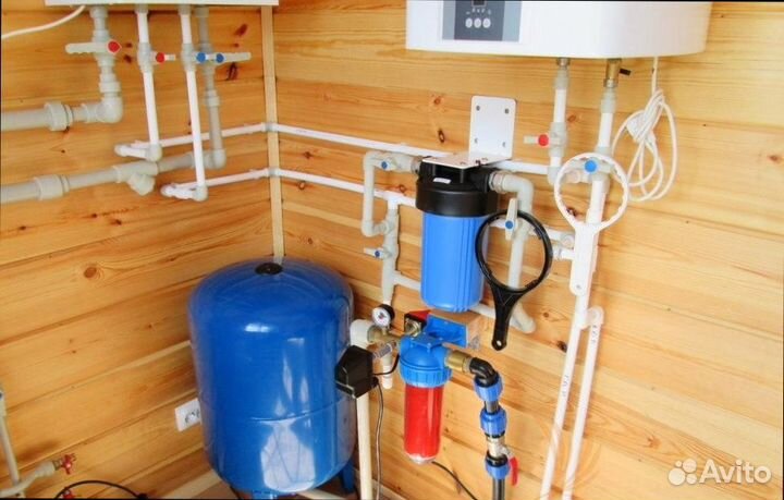 Система очистки воды для квартиры с анализом воды
