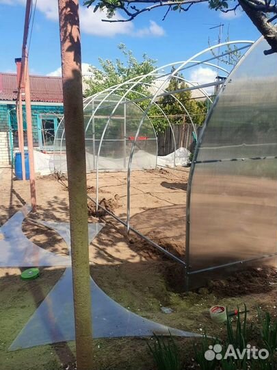 Теплица из поликарбоната