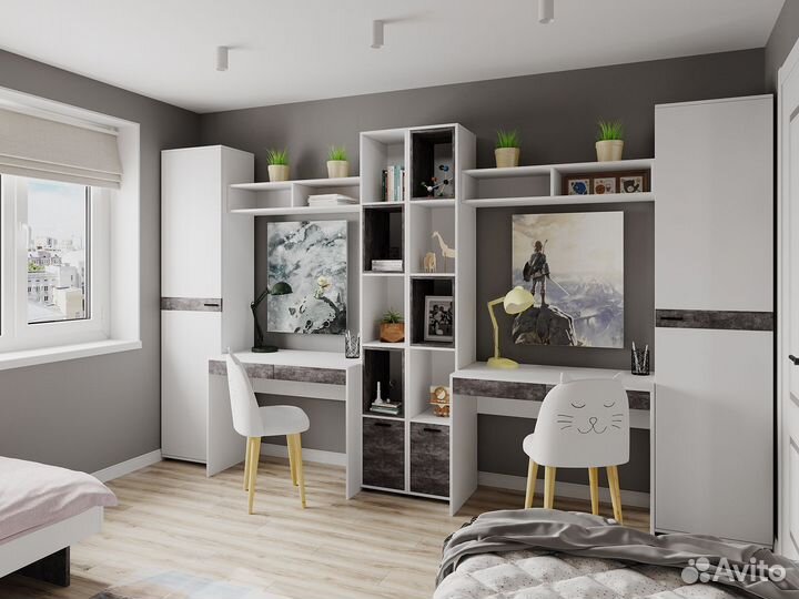 Стол письменный с ящиками новый