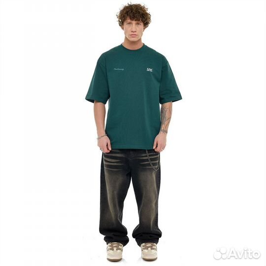 Футболка base II (green) frht