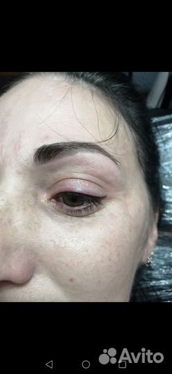 Перманентный макияж бровей