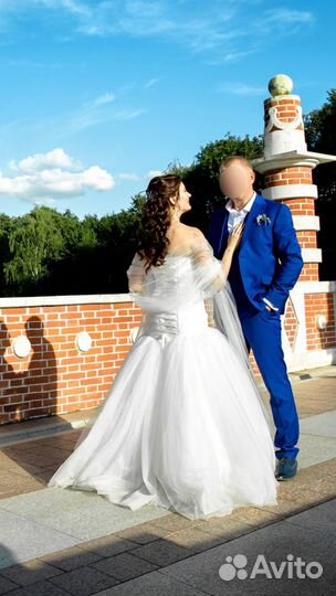 Свадебное платье 42-44 русалка