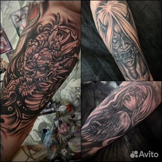 Тату.Художественная татуировка