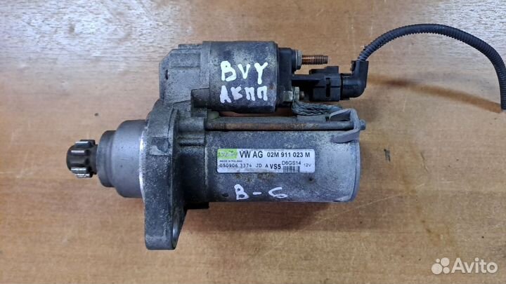 Стартер Ф Пассат В6 АКПП BVY V-2.0