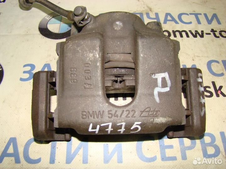 Суппорт передний левый bmw E46 2004 N46 2,0 (Тормо