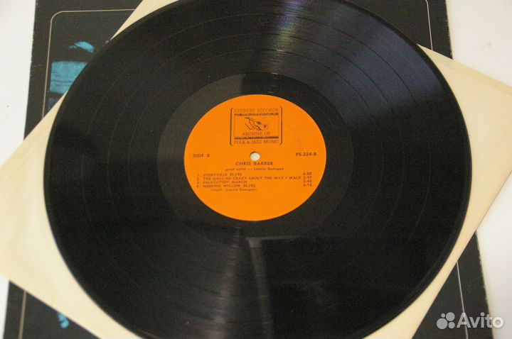 Пластинка Chris Barber With Guest USA 1968 EX