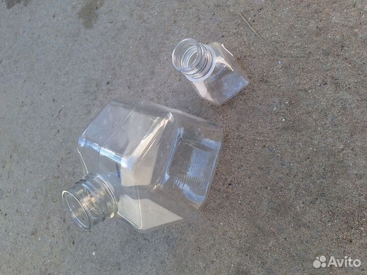 Флакон пэт на переработку чистый