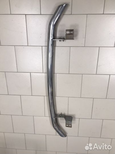 Защита заднего бампера prado 150