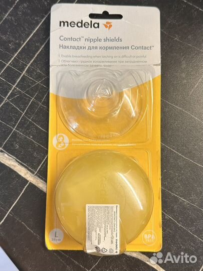 Накладки для кормления новые Medela