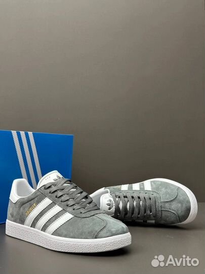 Кроссовки мужские Adidas Gazelle Gray