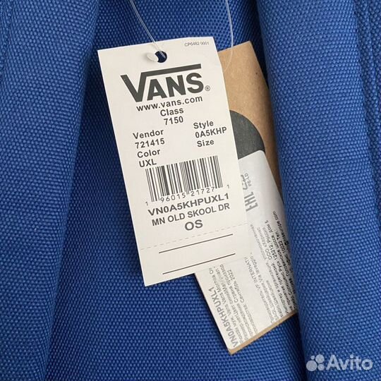 Рюкзак Vans Оригинал Новый