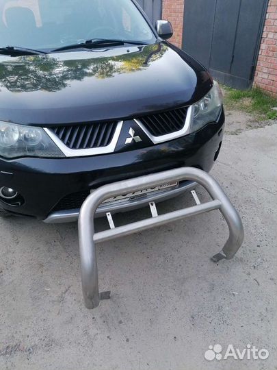 Кенгурятник на outlander