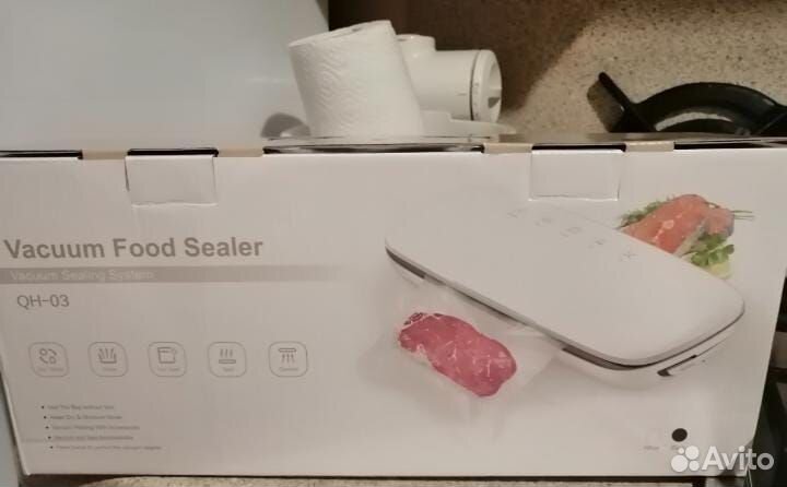 Вакууматор вакуумный упаковщик продуктов новый