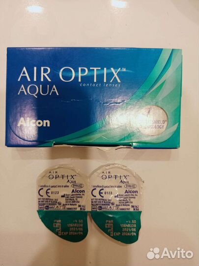 Линзы Air Optix Aqua