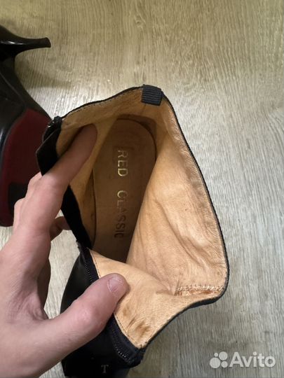 Ботильоны натуральная кожа 40