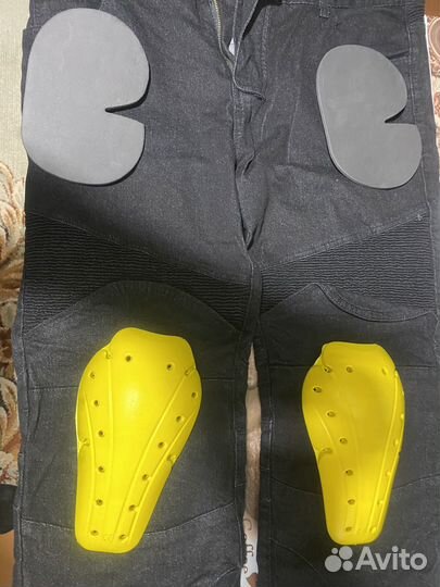 Мотоциклетные джинсы с защитой