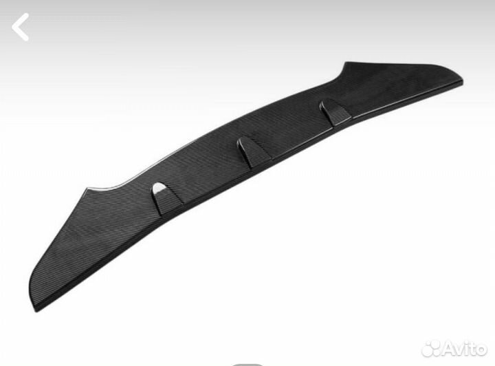 Универсальный передний бампер,спойлер,диффузор