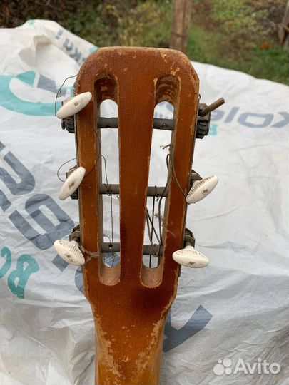 Гитара ленинградская советская