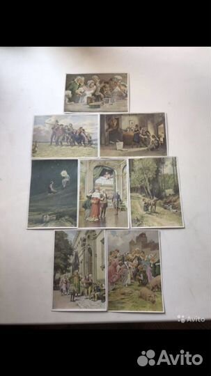 Карточки вкладыши в пачки сигарет Германия 1939 го