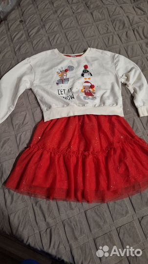 Платье для девочки 122