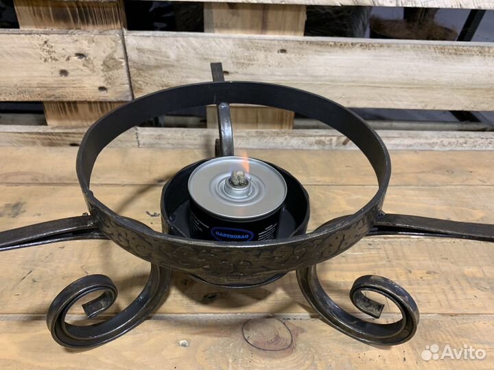 Садж чугунный с подставкой