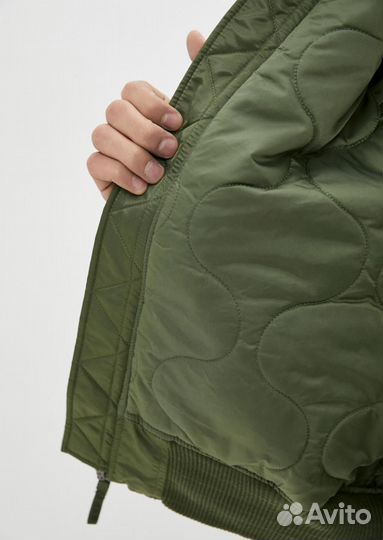 Куртка Alpha Industries MA-1 hooded RIB