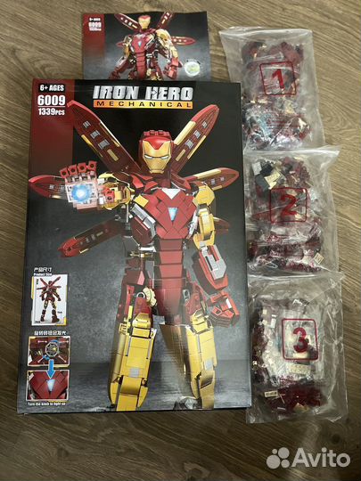 Конструктор Iron man железный человек марвел