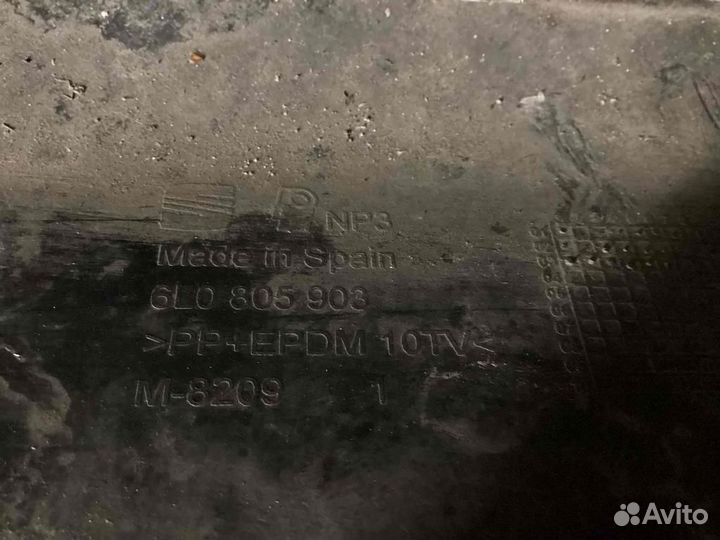 Бампер передний seat Ibiza