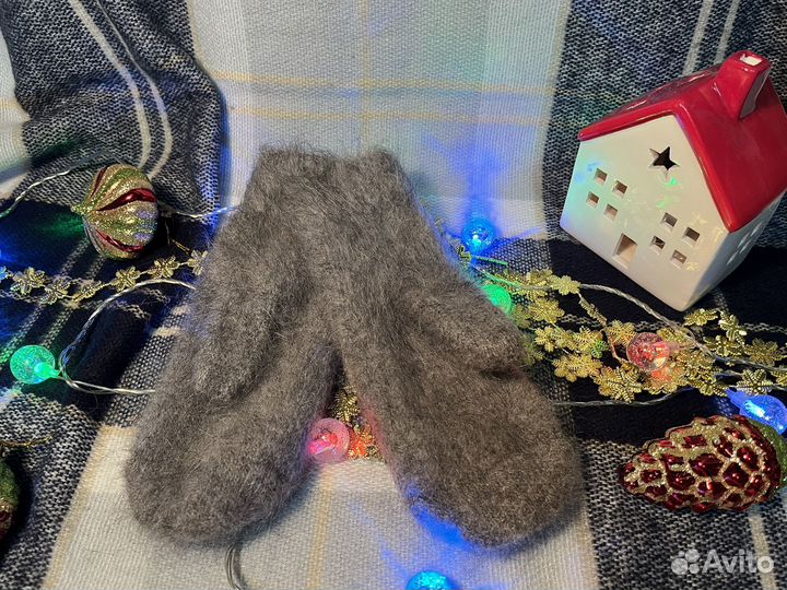 Варежки зимние