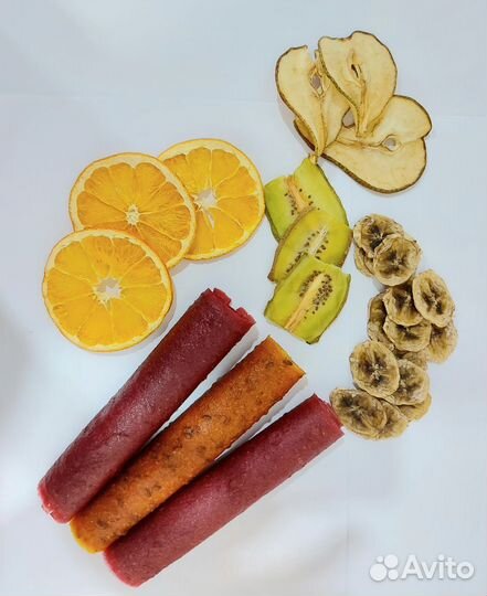 Фруктовые чипсы, фрипсы, снеки, пастила