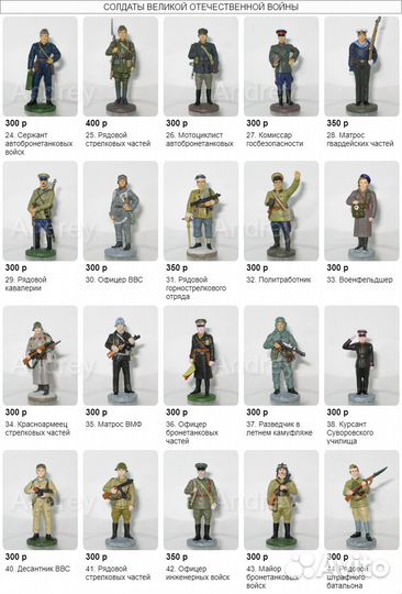 Оловянные солдатики (ВОВ) большая коллекция