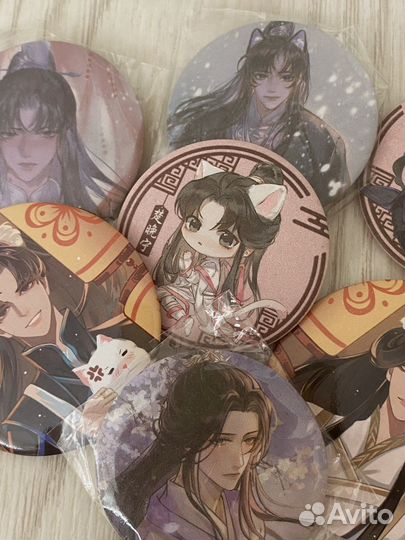 Значки по новелле 