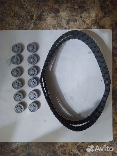 Гусеницы и катки на танк кв